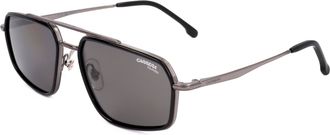 Carrera Mens 58 mm Dark Ruthenium Black Sunglasses CARRERA338-S-V81-58