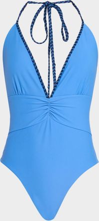 Ramy Brook Madison Braided One-Piece Swimsuit