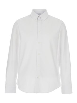Burberry White Regular Solid Shirt