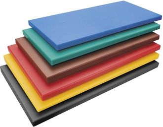 Lacor 60478- Tagliere Polietilene, Rosso, gn 1/1 - 530 x 325 x 20 mm - Lacor