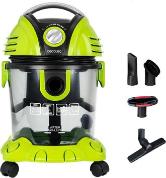 Cecotec Cecotec Aspirador De S&oacute;lidos Y L&iacute;quidos Sin Bolsas Wet&dry T. 1200w, 7 Metros De Radio De Acci&oacute;n, Capacidad 15 L