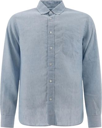 Beams Plus Camicia con taschino - Blu