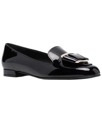 Ferragamo Gancini Bow Leather Loafer