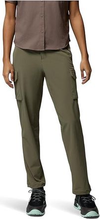 Columbia Silver Ridge Elite Pants Womens Clothing Stone Green : 18 S, Elastane/Nylon