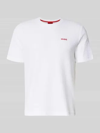 HUGO BOSS Herren T-Shirt aus Baumwoll-Mix Modell AUSTIN in Weiss, Gr&ouml;&szlig;e XXL