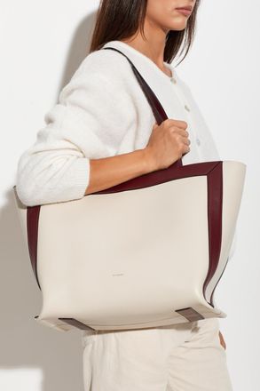 Wandler Ida Medium Shopper Bag, Womens, Cream