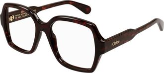 Chlo&eacute; Brillenmonturen - unisex - Brillen - Bruin - 53 MM - Accessoires