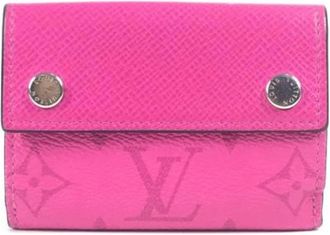 Louis Vuitton Pre-owned M30773 Tri-fold Portemonnee - Dames - Vintage Accessoires - Roze - ONE Size - Vintage