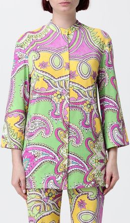 Maliparmi Camicia HIPPIE LOTUS alla coreana