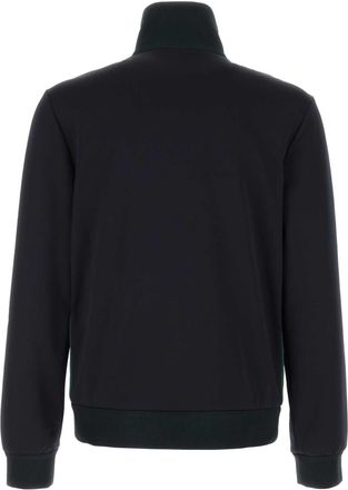 Gucci Mens Full-Zip Polyester Blend Sweatshirt Black Generic Sweater