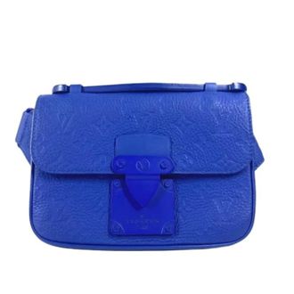 Louis Vuitton Pre-owned Vintage Schoudertas - Dames - Pre-owned - Blauw - Maat: ONE Size Leer