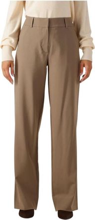 Fiveunits Fiveunits, Broeken, Dames, Beige, W26, Beige Neopreen Pantalon voor herfst/winter