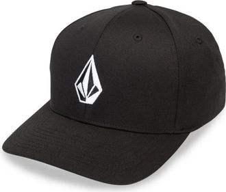 Volcom Full Stone Flexfit Hat Cap f&uuml;r Herren | schwarz