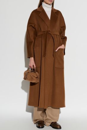 Max Mara Cashmere Coat Strenna, Womens, Brown