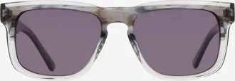 Cole Haan Mens Heritage Refined Rectangle Sunglasses - Grey