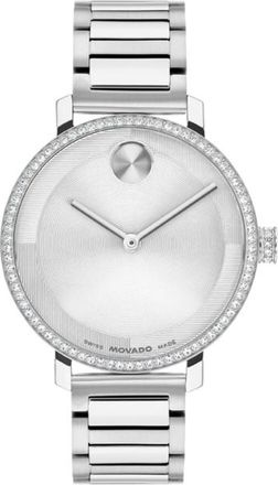 Movado Bold Evolution 2.0 Quartz White Dial Ladies Watch 3601277