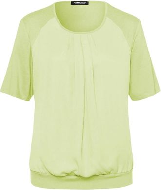 Frank Walder Frank Walder, Dames, Blouses & Shirts, Groen, Maat: 4XL Jersey