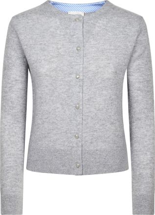 Forte_Forte Wool Cashmere Gauze Small Cardigan