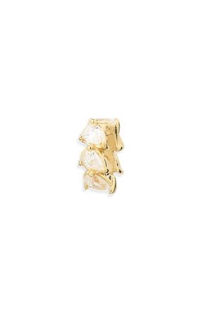 Adina Reyter Pear Cut Diamond Mini Bead Charm in 14K Yellow Gold at Nordstrom