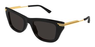 Bottega Veneta BV1369S 001 Womens Sunglasses Black Size 50
