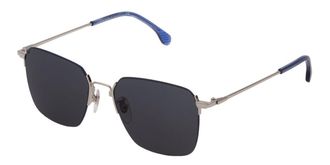 Lozza SL2356 0579 Mens Sunglasses Silver Size 54