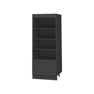 Vicco Estanter&iacute;a De Cocina Fame-line, Antracita-oro Landhaus/antracita, 60 Cm, Vicco