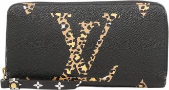 Louis Vuitton Brown Noir Long Wallet (Bi-Fold) (Pre-Owned)