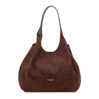 Gianni Chiarini Dames, Tassen, Bruin, Maat: ONE Size Su&egrave;de