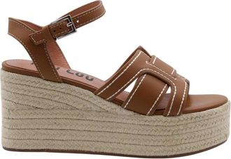 Bibi Lou Acdc Sandal - Dames - Sleehakken - Bruin - 40 EU - Schoenen
