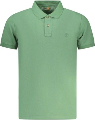 Timberland Tops, Heren, Groen, S, Katoen, Verde Katoenen Polo