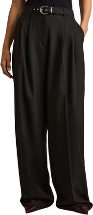Reiss Freja Wide Belted Tailored Trouser