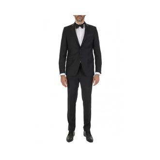 Karl Lagerfeld Kostuums, Heren, Zwart, L, Smokin Suit