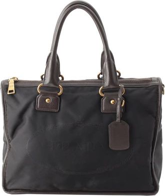 Prada Pre-owned Prada Tessuto Canapa Logo Satchel Ladies XQRX0O0O0FSQPY39
