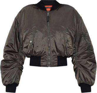 Dolce & Gabbana Bomberjack - Dames - Bomber jackets - Groen - S - Jassen