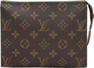 Louis Vuitton Monogram Toiletry Pouch 19 (Authentic Pre-Loved)