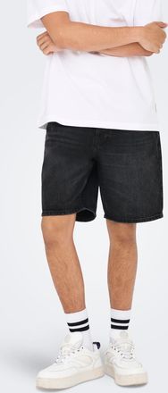 Only & Sons Shorts »ONSEDGE BLACK 2047 TAI DNM SHORTS«