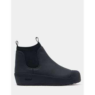 Bally Curling Bootie in Leather Lined with Lamb Fur in Black at Nordstrom, Size 43