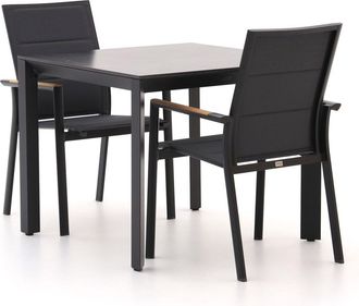 Bellagio la vita attrattiva Bellagio Albinea/Sestino 90cm dining tuinset 3-delig stapelbaar