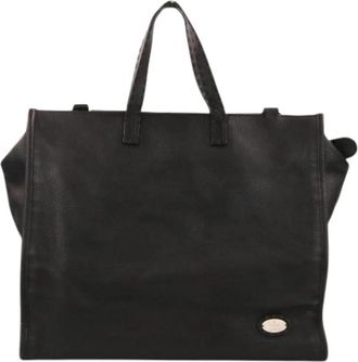 Fendi Pre-owned Selleria Shoulder Tote - Dames - Vintage Shopper - Zwart - ONE Size - Leer - Vintage