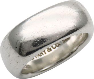 Tiffany & Co. Silver Silver 925 Band Ring (Pre-Owned)