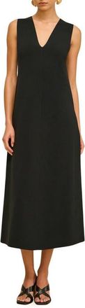 Cult Gaia Viollet Sleeveless A-Line Dress in Black at Nordstrom, Size X-Small