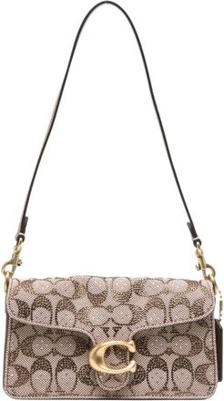 Coach Soft Tabby Schoudertas 20 - Dames - Schoudertassen - Bruin - ONE Size - Leer - Tassen