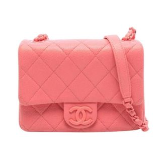 Chanel Pre-owned Vintage Shoulder Bag - Dames - Pre-owned - Roze - Maat: ONE Size Leer