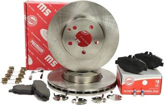 OEM Juego De Discos Y Pastillas De Freno Delantero Mercedes-benz Clase E (w211), Plataforma/chasis (vf211)