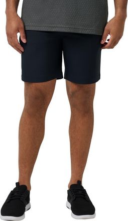 Travis Mathew OTC 2.0 Flat Front Shorts in Black at Nordstrom, Size 32
