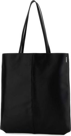 Jil Sander Womens Linea Tote Black Calf