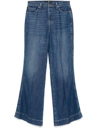 【関税&送料込】Palm Angels Denim Wide-Leg Jeans Palm Angels low-rise wide-leg Jeans | Black | FARFETCH JO