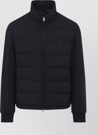 Brioni tech fabric quilted jacket