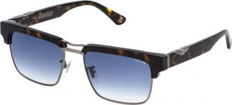 Police Mens SPLP25 55 0509 Sunglasses - Silver - One Size