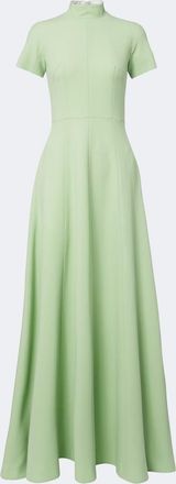 Emilia Wickstead Malinda wool cr&ecirc;pe gown